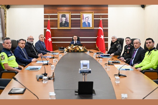 Vali Aktaş Video Konferansla Bakanlar Toplantısına Katıldı