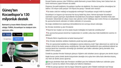 Fatma Başkan’dan 130 milyonluk sponsorluk için sert soru