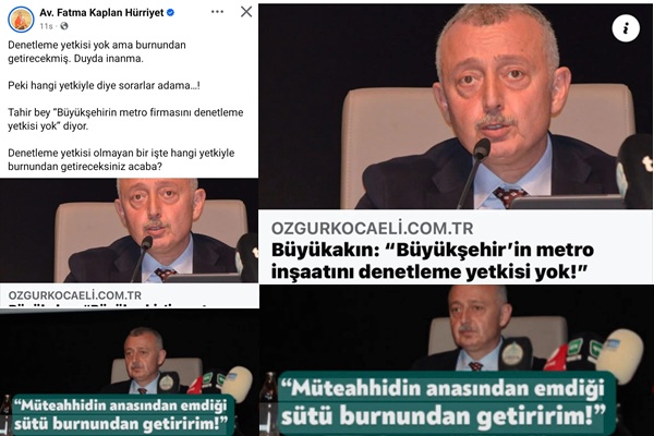 Hangi yetkiyle burnundan getireceksiniz