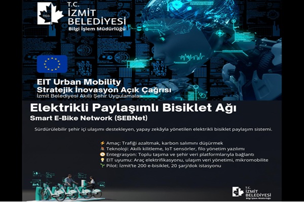 İzmit Belediyesi ve UCLGMEWA, Akıllı Şehir Projeleri için bir araya geldi