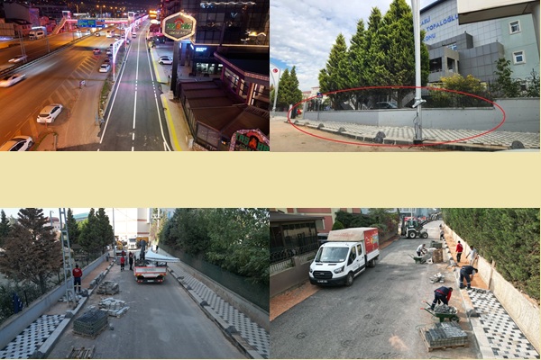 MHP İzmit ilçe basın bürosunun Yahya kaptanda 7 yıldır çivi çakılmadığını iddia ettiği fotoğraflar