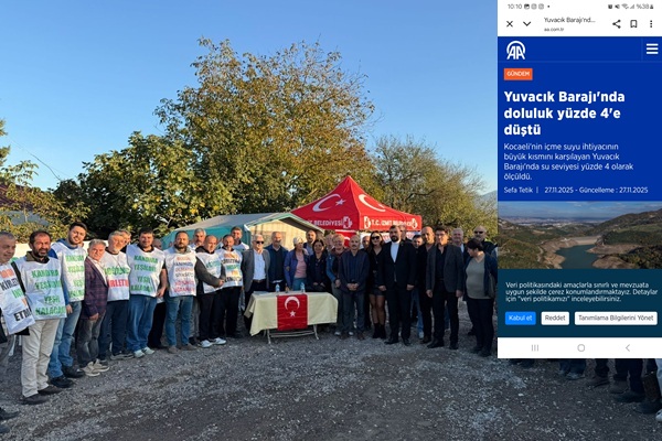 Odabaş, Demirçelik Fabrikasının Suyunu ve Yolunu Uzaydan Vermeyi mi Planlıyorsunuz