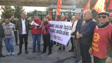 Smart Solar Grevini ziyaret eden Sevda Karaca, Tek bir yasamız var, Birliğimiz