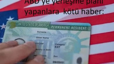 ABD’ye Yerleşme Planı Yapanlara Kötü Haber