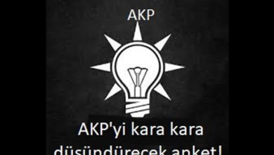 AKP’yi Kara Kara Düşündürecek Anket!