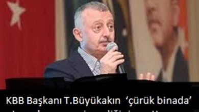 Büyükakın ‘Çürük Binada’ Oturanların Vergi Verdiğini Unuttu