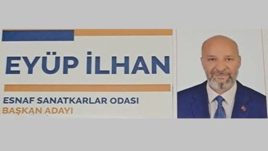 Eyüp İlhan Karamürsel Esnaf ve Sanatkarlar Odasına adaylığını açıkladı