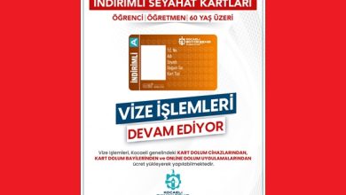 İndirimli Kocaelikart Vize İşlemlerinde Son Tarih 1 Ocak