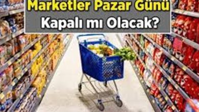 Marketler Pazar Günü Kapanacak mı?