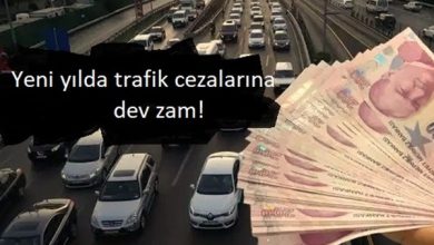 Yeni Yılda Trafik Cezalarına Dev Zam!